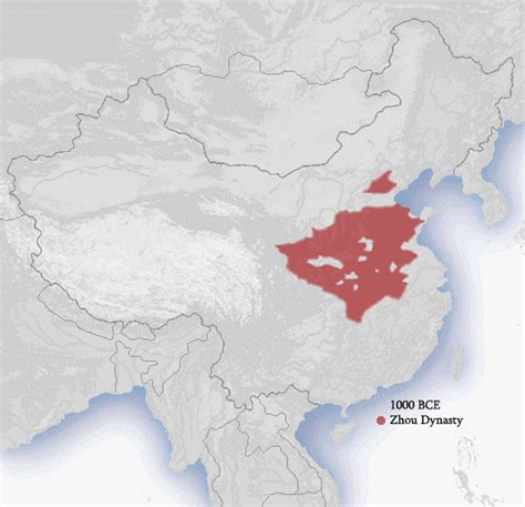 Ancient Chinese Civilization Map