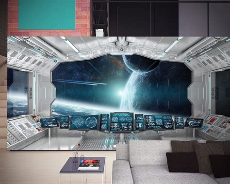 Spaceship Interior Wallpaper