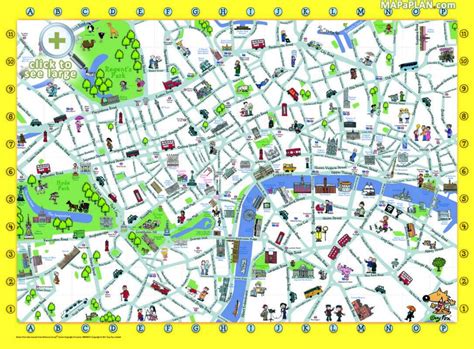 London Top Tourist Attractions Map Things To Do With Kids Children ...