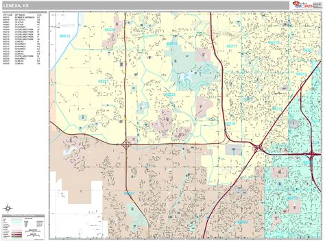 Lenexa Ks Zip Code Map - Map