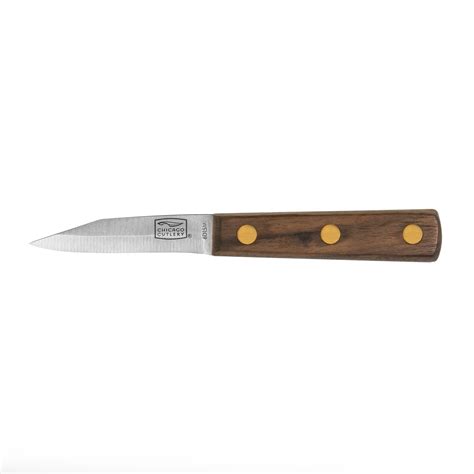 Chicago Cutlery Walnut Tradition 3 Inch Slant Tip Paring Knife - Pack ...