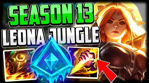 LEONA JUNGLE GANKS HIT DIFFERENT💪+ Best Build/Runes | Leona Jungle ...