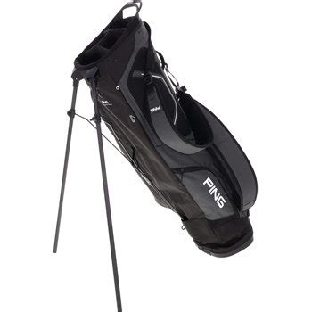 Ping Hoofer Craz E-Lite 2021 Stand Golf Bag Black White Stand Closeout ...