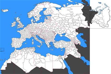 Europe Map With Provinces