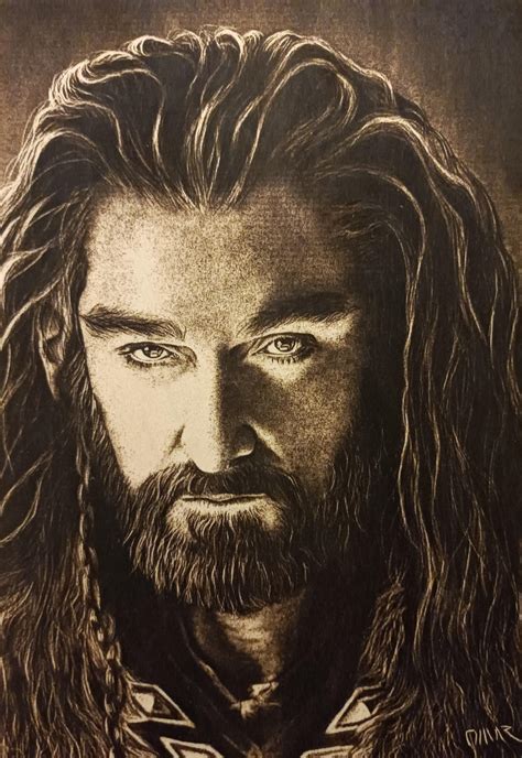 Thorin Oakenshield by WoodEngravMKAP on DeviantArt