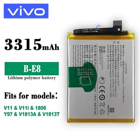 Original Battery for Vivo V11i / V11i Y97 1806 Battery Model B-E8 ...