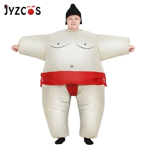 Adults Inflatable Sumo Suits Wrestler Costume Outfits Fat Man Airblown ...