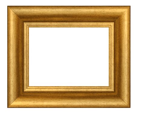 » Gold plated wooden frame