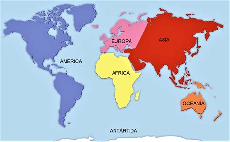 Planisferio del mundo politico - Imagui