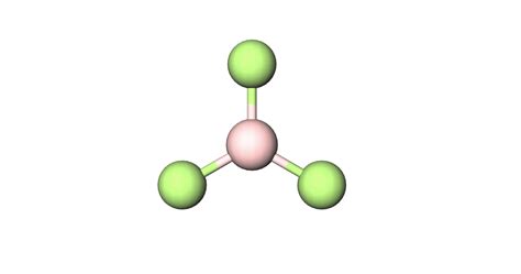 What is the molecular shape of boron trifluoride? | Quizlet