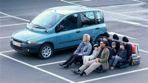 Weird press shots: the Fiat Multipla and its seats | Top Gear