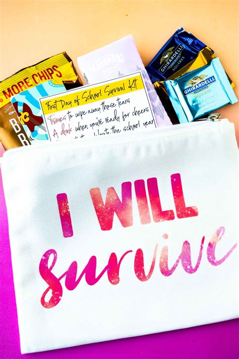 Back To School Survival Kit Free Printable | realsimple