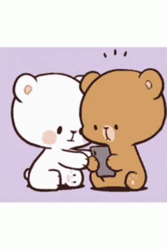 Mocha Milk Bear Love Hug GIF | GIFDB.com