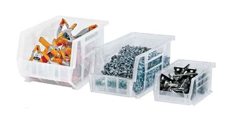 Quantum Storage Systems Clear-View Ultra Stack & Hang Bin | TEquipment