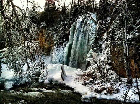 Spearfish Canyon Waterfalls