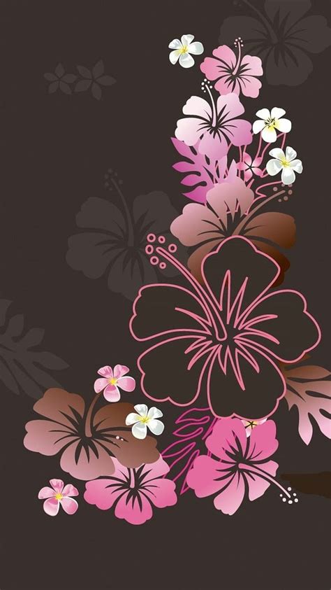 Pink flowers, flower, girly, HD phone wallpaper | Peakpx