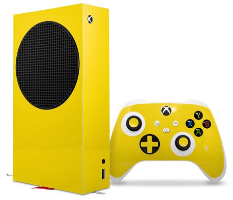 SKINS XBOX SERIES S Console Controller Solids Collection Yellow EUR 21 ...