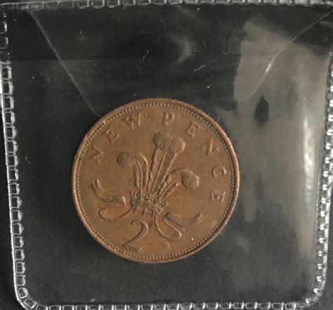 Extremely Rare 1971 2p New Pence Coin 1st Production of New - Etsy