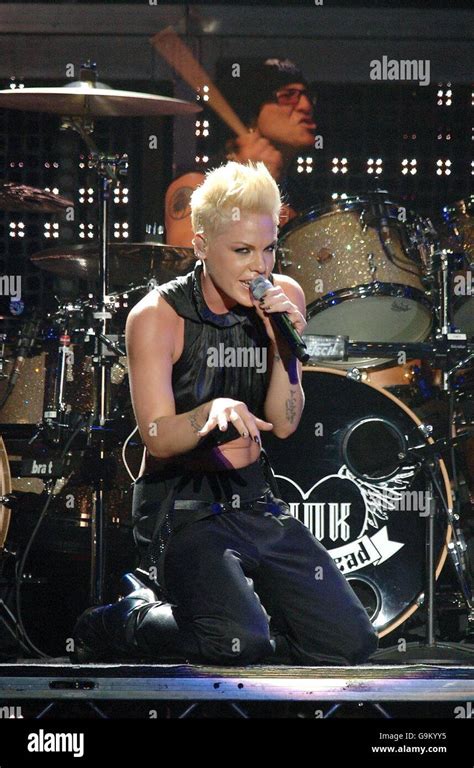 Pink Live In Concert At Wembley Arena - London. FOR EDITORIAL USE ONLY ...