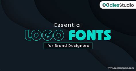 Logo Fonts: Designers should have in their collection