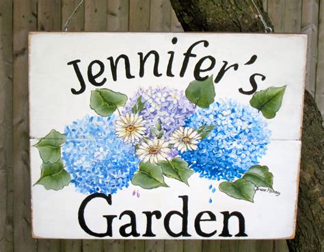 Personalized Garden Signs made to order just for you