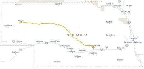 Nebraska Highway 2 (west of Grand Island) is also known as the ...