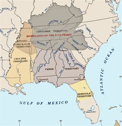 Indian Tribes In Oklahoma Map - Maps For You