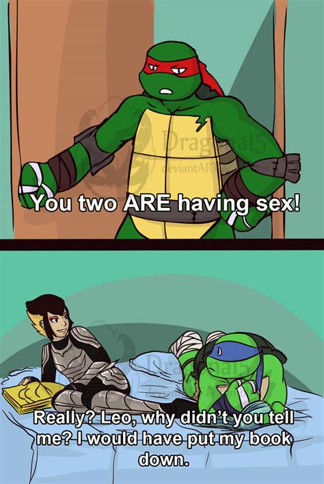 tmnt Leo x Karai for Maddie by Dragona15 on DeviantArt