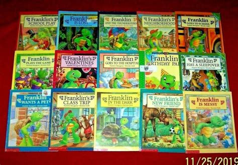 15 FRANKLIN THE TURTLE Books RL 2 Guided Reading K Ages 3-8 Paulette ...