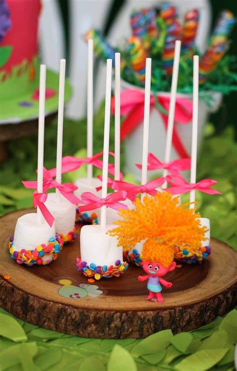 Trolls Birthday Party Food Ideas