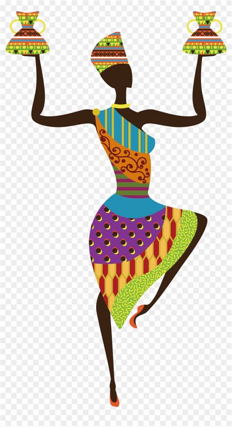 Africans African Art - Traditional African Ladies Clip Art - Free ...