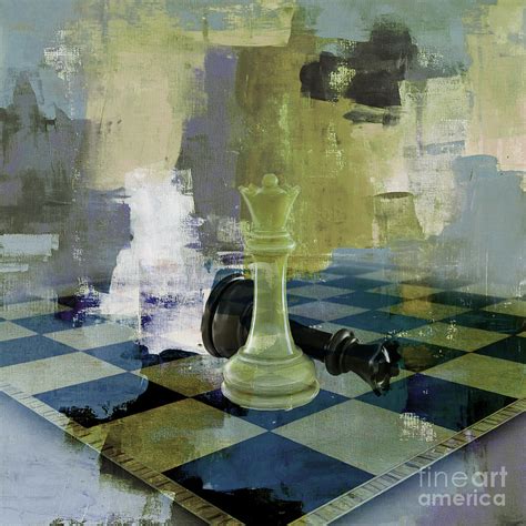 Chess Board 01 Painting by Gull G - Fine Art America