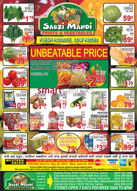 Sabzi Mandi Supermarket Canada Flyers