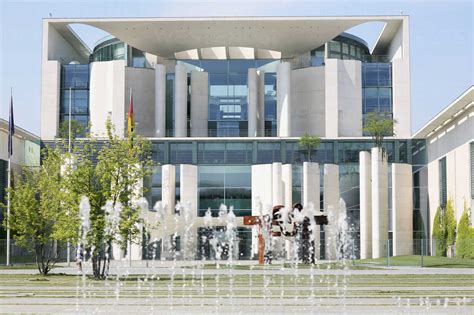 German chancellery stock photo