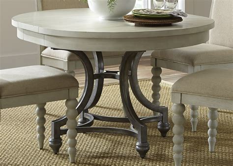 Harbor View III Extendable Round Dining Table from Liberty (731-T4254 ...