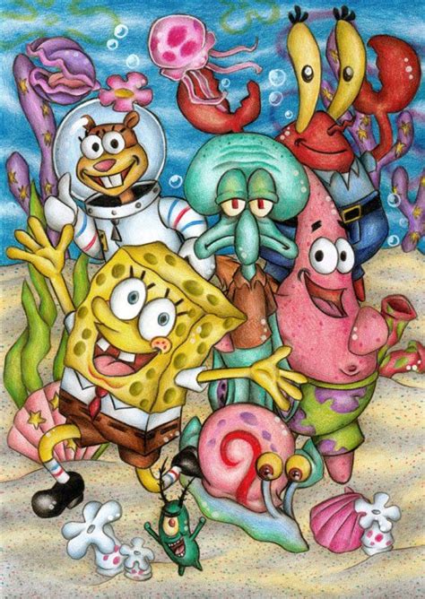 http://zadzenea. AWESOMENESS!!! | Spongebob painting, Spongebob ...