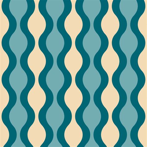 Aesthetic mid century printable seamless pattern with retro design ...