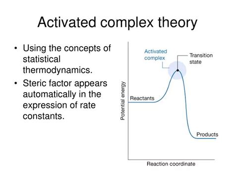 PPT - Activated complex theory PowerPoint Presentation, free download ...