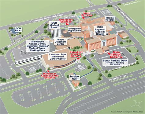 Barnes Hospital Campus Map