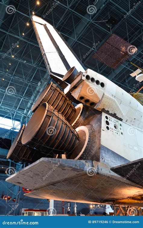 Engines of the Discovery Space Shuttle Editorial Photo - Image of ...