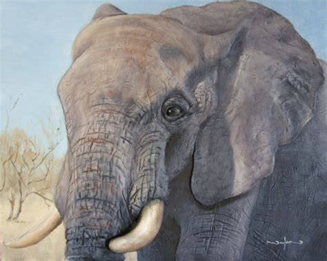 How to Paint an Elephant in Oil — Online Art Lessons