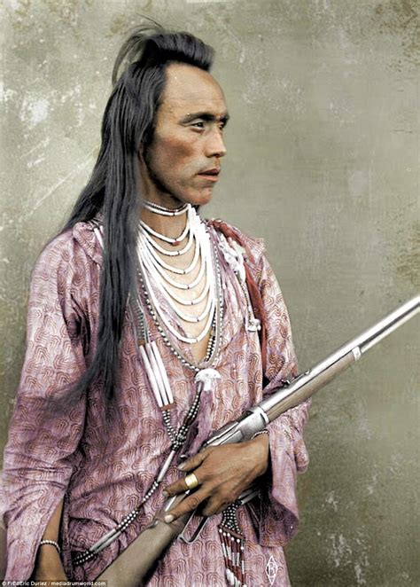 Photos of Native Americans are brought back to life | Daily Mail Online