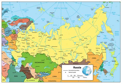 Geografia De Rusia Mapa De Rusia Mapa Politico De Rusia | CLOUD XXX ...