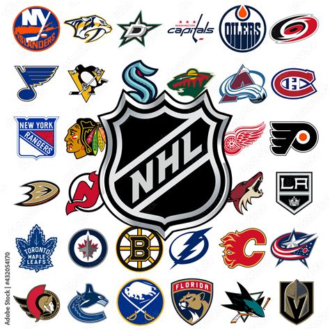 Nhl Hockey Team Logos