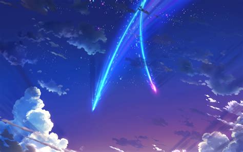 Your Name: Stunning HD Wallpaper Journey Through Anime Skies