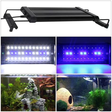 Europe Plug Aquarium Light LED Fish Tank light Fish Aquatic Decor Clip ...