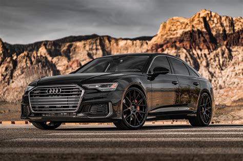 2019 Audi A6 | BD-F18 Gloss Black Wheels