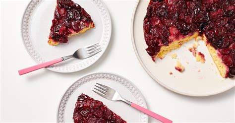 Cherry-Almond Upside Down Cake Recipe - Los Angeles Times