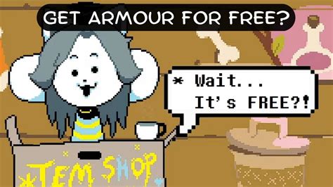 Can You Buy the Temmie Armour for FREE with Enough Deaths? - YouTube