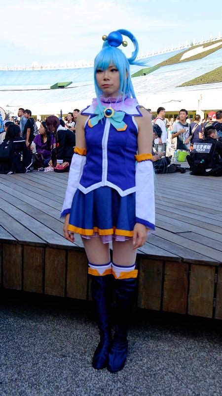 Blue Hair Anime Cosplay